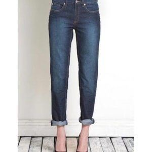 Henry & Belle Women's Tapered Boyfriend - Blue- Size 27